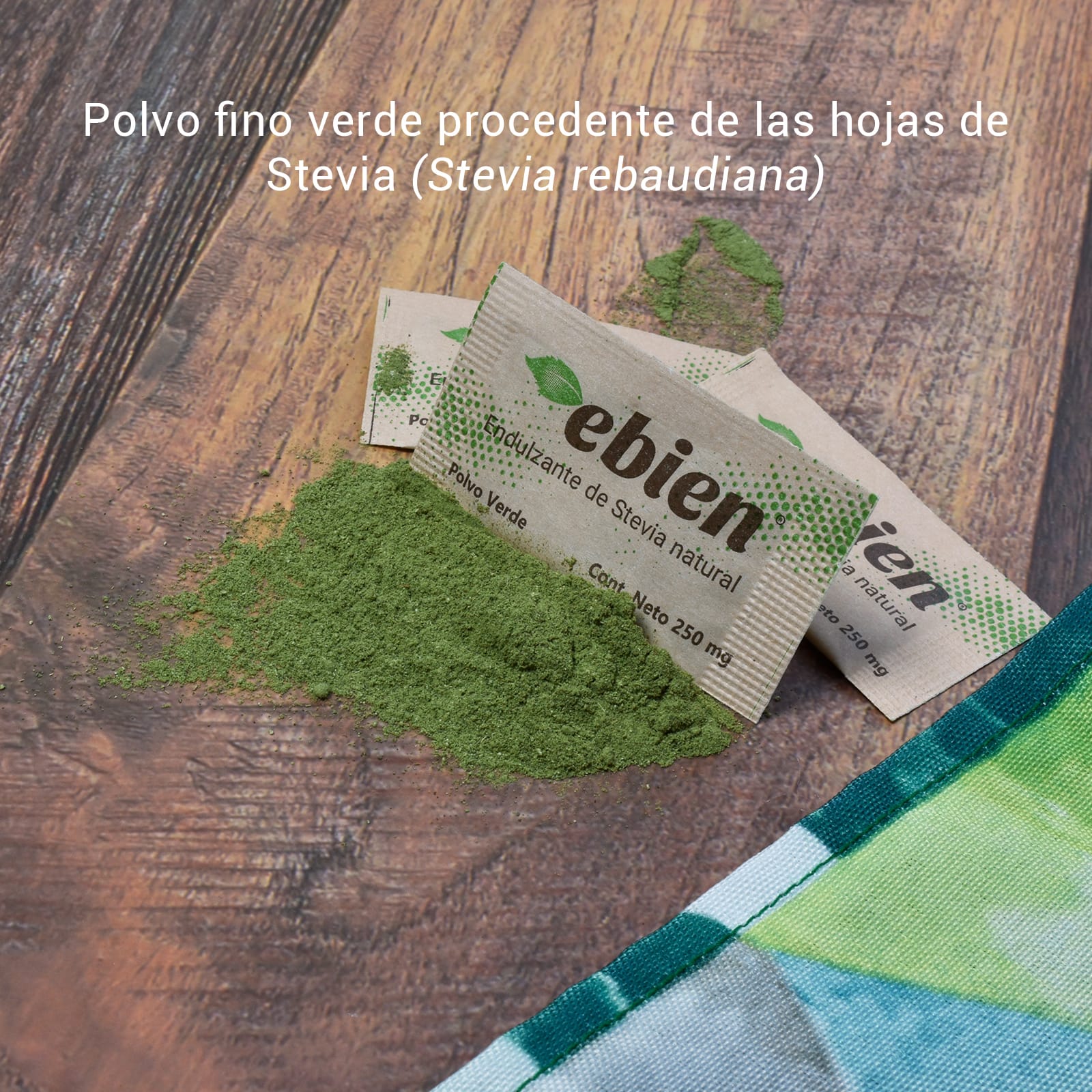 Hoja Micropulverizada de Stevia (50 sobres) - Image 4