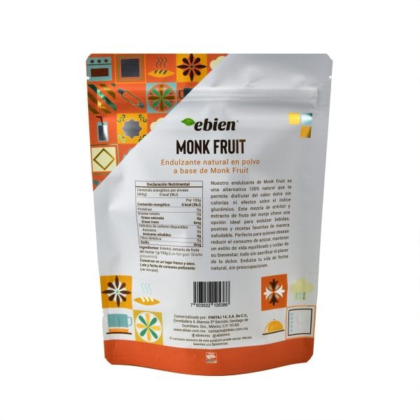 Monk Fruit en polvo 3pack 1.2kg bolsas 400g mejor precio más cantidad - Image 2