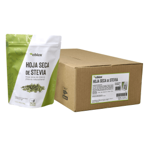Hoja seca de Stevia corrugado de 9 bolsas