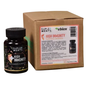 High Inmunity corrugado 4 frascos