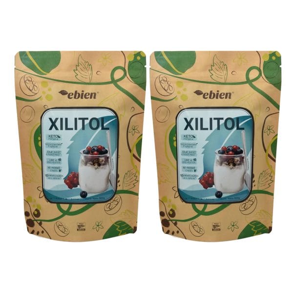 Xilitol en polvo 2 pack (1kg)